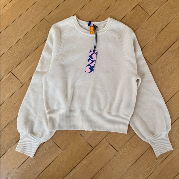 Naked Cashmere noname Women's Cream Cashmere Sweater